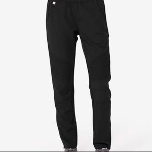 FIGS Kanye black Moto Scrub Pant
